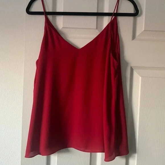 H&M Tops - Red Cami Top H&M Work Wear Casual Blouse